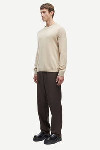 Samsøe Samsøe - Isak Knit Sweater 15010 - Seneca Rock Pullover Samsøe Samsøe