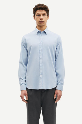 Samsøe Samsøe - Saliam NX Shirt 10504 - Subdued Blue Hemden Samsøe Samsøe