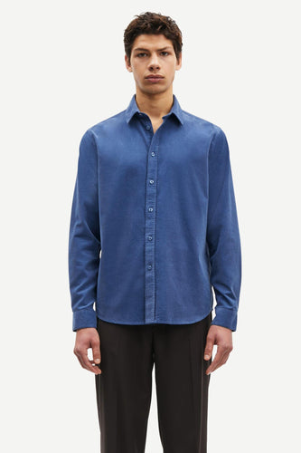 Samsøe Samsøe - Saliam NX Shirt 10504 - True Navy Hemden Samsøe Samsøe