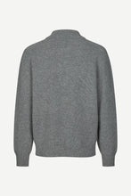 Laden Sie das Bild in den Galerie-Viewer, Samsøe Samsøe - Saisaks HZ Polo 15010 - Dark Grey Mel. Pullover Samsøe Samsøe
