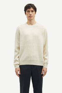 Samsøe Samsøe - Saisaks Sweater 15010 - Clear Cream Pullover Samsøe Samsøe