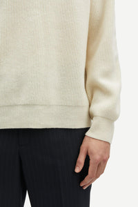 Samsøe Samsøe - Saisaks Sweater 15010 - Clear Cream Pullover Samsøe Samsøe