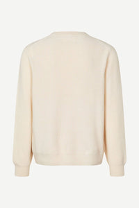 Samsøe Samsøe - Saisaks Sweater 15010 - Clear Cream Pullover Samsøe Samsøe