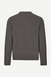 Samsøe Samsøe - Sylli Crew Neck 132 - Volcanic Ash Pullover Samsøe Samsøe