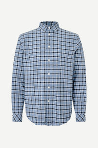 Samsøe Samsøe - Saliam NJ Shirt 14826 - Coronet Blue Ch. Hemden Samsøe Samsøe