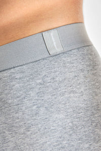 Bread & Boxers - 3-Pack Boxer Brief - Grey Melange Accessoires Bread & Boxers