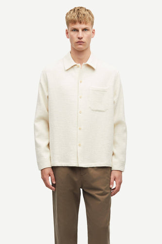 Samsøe Samsøe - Sacastor X C Overshirt 15587 - Clear Cream Hemden Samsøe Samsøe