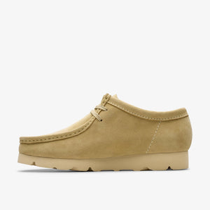 Clarks - Wallabee Gore-Tex - Hellbraunes Veloursleder Schuhe Clarks