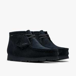 Clarks - Wallabee Boot Gore-Tex - Schwarzes Wildleder Schuhe Clarks