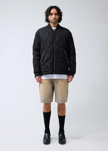 New Amsterdam - Quilted Jacket - Black Jacken New Amsterdam