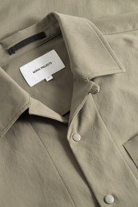Norse Projects - Carsten Solotex Twill Shirt LS - Sediment Green Hemden Norse Projects