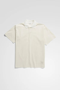 Norse Projects - Espen Loose Printed SS Polo - Ecru T-Shirts Norse Projects