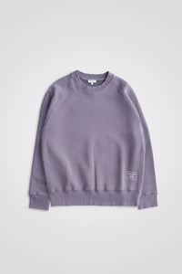 Norse Projects - Marten Relaxed Organic Raglan Sweatshirt - Dusk Purple Sweatshirts Norse Projects