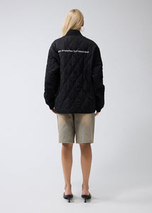 New Amsterdam - Quilted Jacket - Black Jacken New Amsterdam