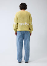 Laden Sie das Bild in den Galerie-Viewer, New Amsterdam - Logo Crew Knit - Apple Green Sweatshirts New Amsterdam
