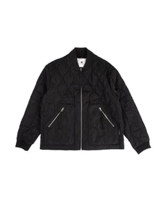 New Amsterdam - Quilted Jacket - Black Jacken New Amsterdam