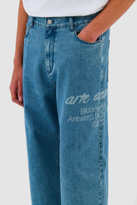 Arte Antwerp - Blooming Ideas Pants - Blue Hosen Arte Antwerp