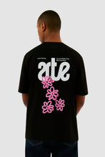 Laden Sie das Bild in den Galerie-Viewer, Arte Antwerp - Flowers Back T-shirt - Black T-Shirts Arte Antwerp
