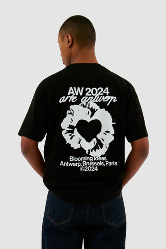 Arte Antwerp - Rose T-shirt - Black T-Shirts Arte Antwerp