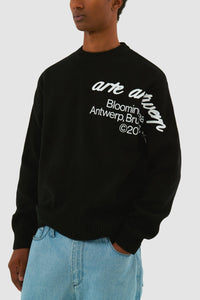 Arte Antwerp - Blooming Ideas Knit - Black Pullover Arte Antwerp