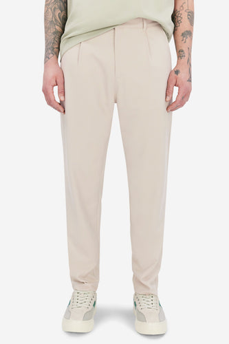 Elvine - Arnason Dobby Structure Pants - Oyster Hosen Elvine