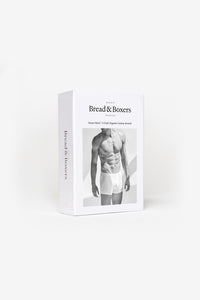 Bread & Boxers - 3-Pack Boxer Brief - Grey Melange Accessoires Bread & Boxers