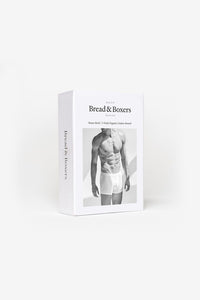 Bread & Boxers - 3-Pack Boxer Brief - Black Accessoires Bread & Boxers