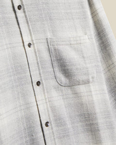 Portuguese Flannel - Fabri - Grey/White Hemden Portuguese Flannel