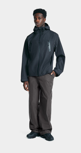 Daily Paper - Kunle Rain Jacket - Black Jacken Daily Paper