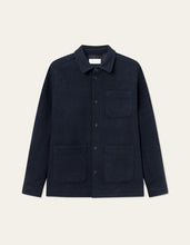 Laden Sie das Bild in den Galerie-Viewer, Les Deux - Jason Wool Overshirt 2.0 - Dark Navy Jacken Les Deux
