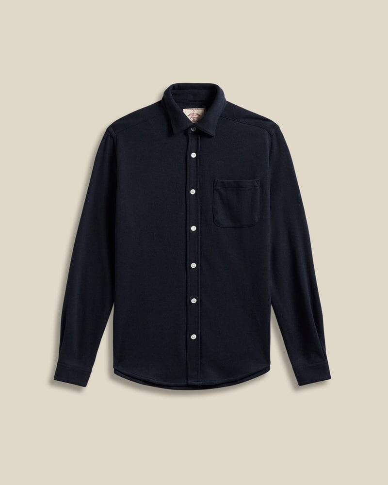 Portuguese Flannel - Lago - Navy Hemden Portuguese Flannel