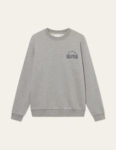 Les Deux - Legacy Court Sweatshirt - Grey Melange Sweatshirts Les Deux