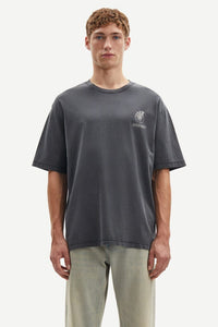 Samsøe Samsøe - Sawind T-Shirt 14508 - Black Fossil T-Shirts Samsøe Samsøe