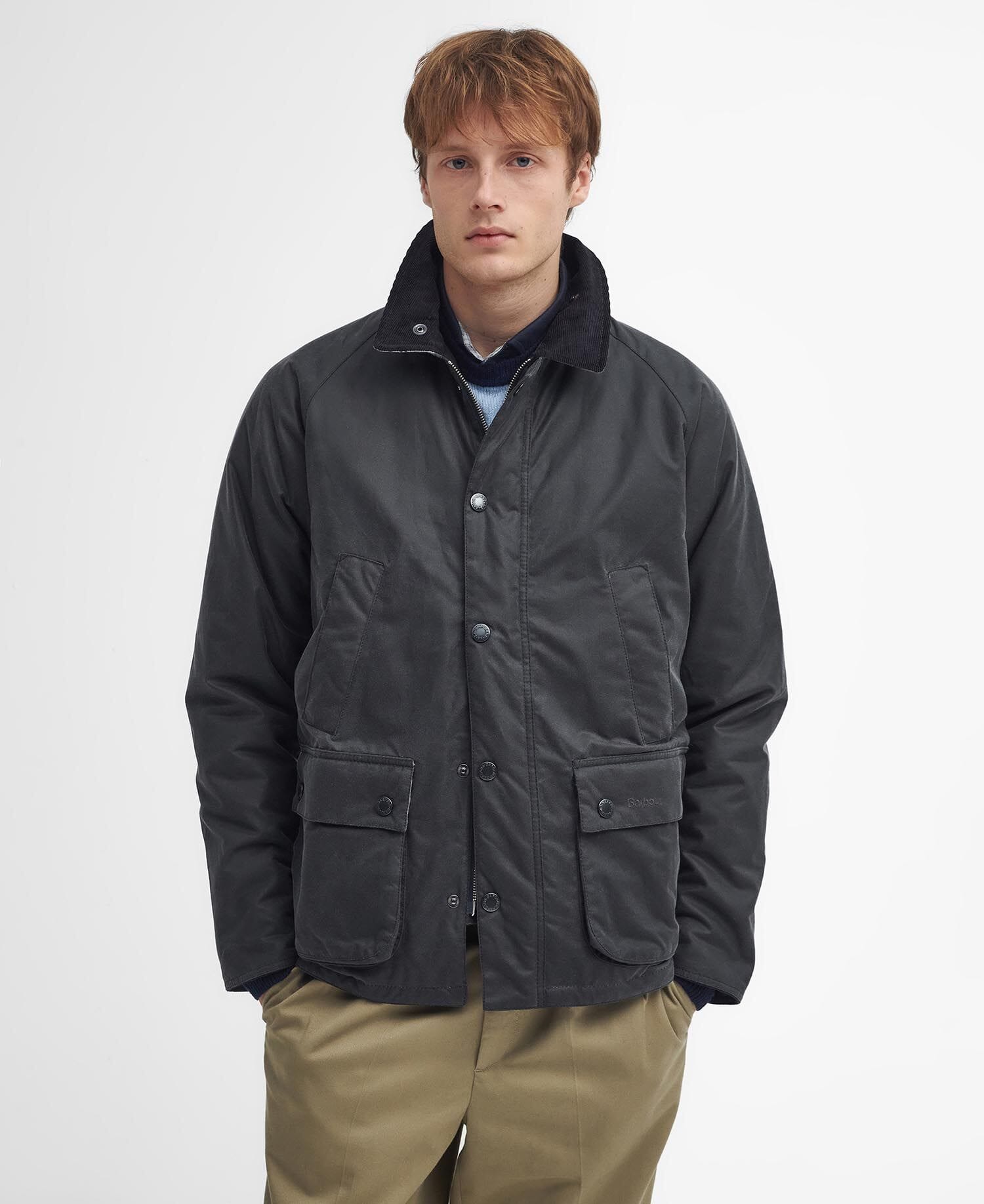 Barbour Wachsjacke Ambleside Black Blue