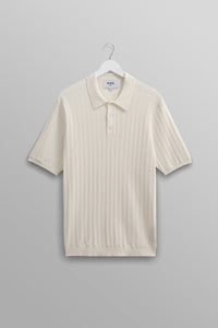 Wax London - Naples Polo Ecru T-Shirts Wax London