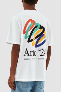 Arte Antwerp - Teo Back Hearts T-Shirt - White T-Shirts Arte Antwerp