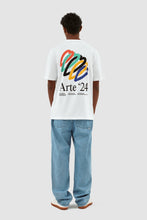 Laden Sie das Bild in den Galerie-Viewer, Arte Antwerp - Teo Back Hearts T-Shirt - White T-Shirts Arte Antwerp
