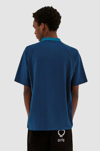 Arte Antwerp - Taylor Collar Shirt - Blue T-Shirts Arte Antwerp
