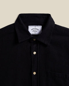 Portuguese Flannel - Teca - Black Hemden Portuguese Flannel