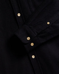 Portuguese Flannel - Teca - Black Hemden Portuguese Flannel