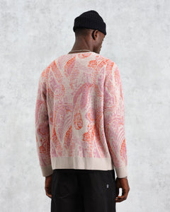 Wax London - Alban Cardigan Paisley - Pink Pullover Wax London