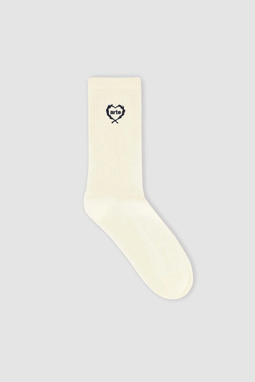 Arte Antwerp - Arte Small Heart Socks - Cream Accessoires Arte Antwerp