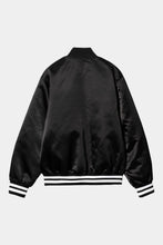 Laden Sie das Bild in den Galerie-Viewer, Carhartt WIP - Class of 89 Bomber Jacket - Black Jacken Carhartt WIP
