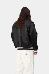 Carhartt WIP - Class of 89 Bomber Jacket - Black Jacken Carhartt WIP