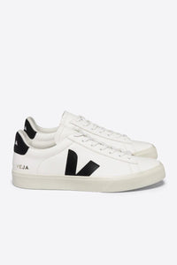 Veja - Campo Chromefree Leather - White / Black Schuhe Veja