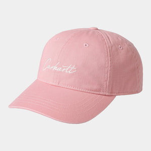 Carhartt WIP - Delray Cap - Glassy Pink / Wax Accessoires Carhartt WIP