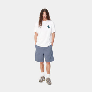 Carhartt WIP - Flint Short - Bay Blue (garment dyed) Hosen Carhartt WIP