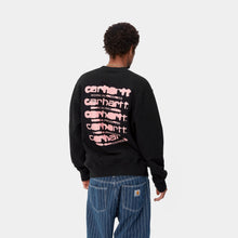 Laden Sie das Bild in den Galerie-Viewer, Carhartt WIP - Ink Bleed Sweat - Black Sweatshirts Carhartt WIP
