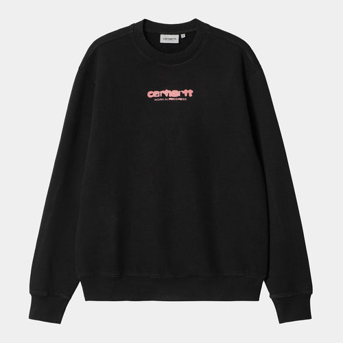 Carhartt WIP - Ink Bleed Sweat - Black Sweatshirts Carhartt WIP