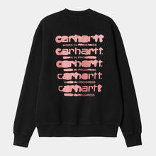 Laden Sie das Bild in den Galerie-Viewer, Carhartt WIP - Ink Bleed Sweat - Black Sweatshirts Carhartt WIP
